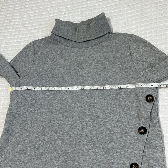 Soft Surroundings Gray Lidia Turtleneck Sweater - Picture 6 of 12